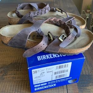 Birkenstock Yara braided Habana Size 38